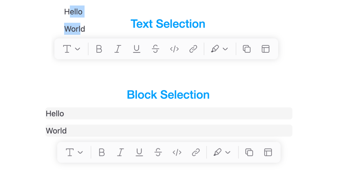 selection-types